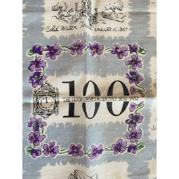 3 Vintage Handkerchiefs Mayfield Memphis Tennessee Florida Chicago MCM Souvenir - Picture 7 of 16